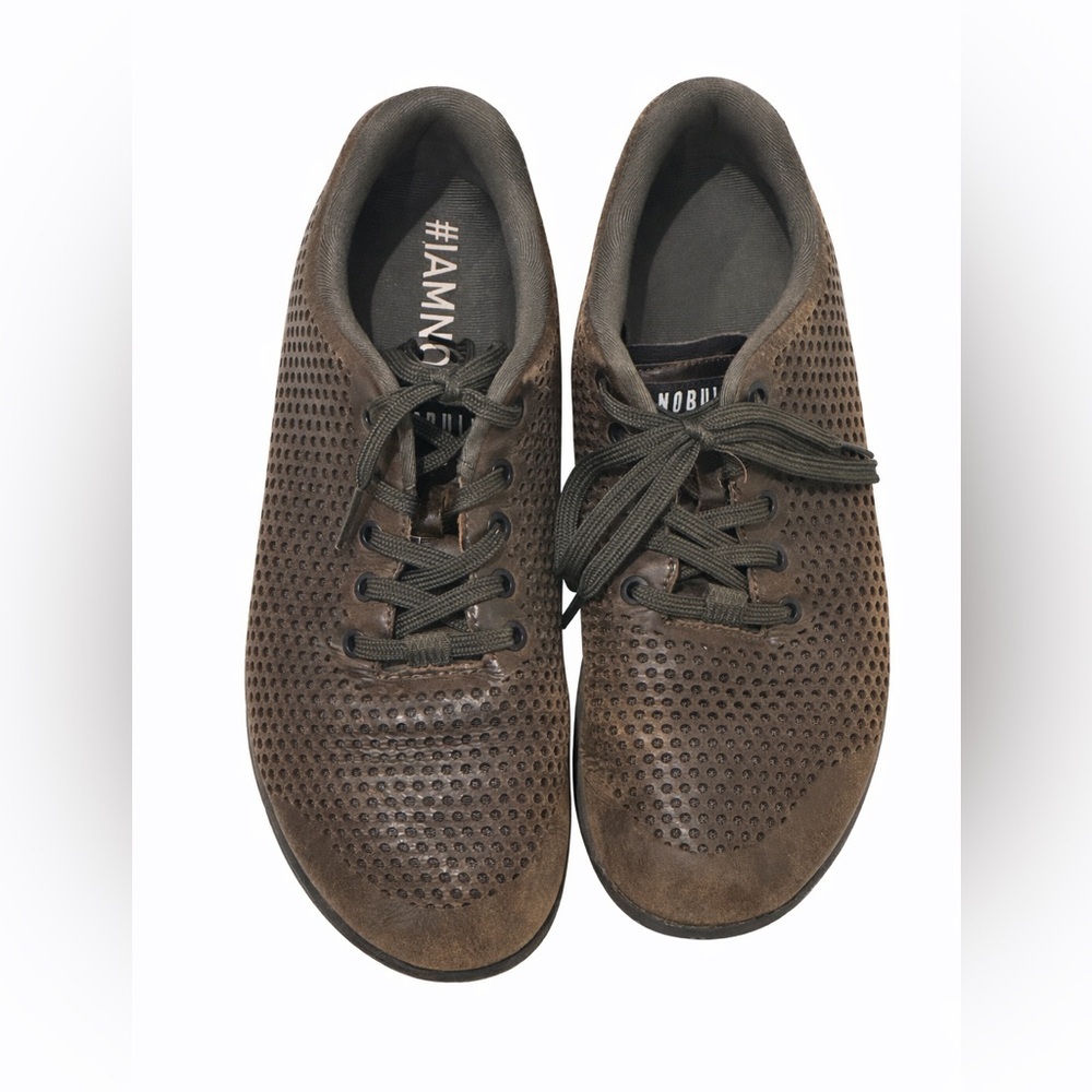 NOBULL Women’s Mesh Trainers – Brown – Size W 12 (Men’s 11)